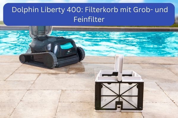 Dolphin Liberty 400 battery pool robot for the waterline